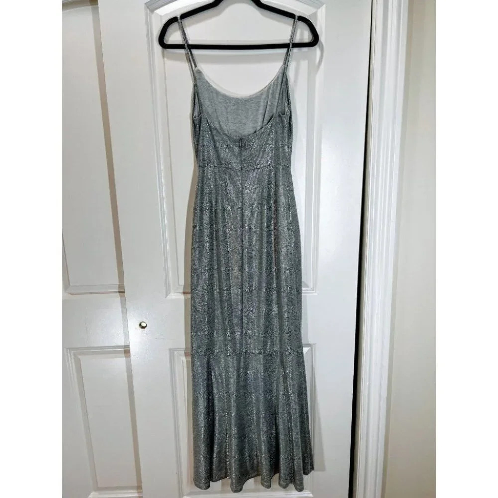 Hutch Silver Cameron Formal Maxi Gown $448 - Picture 7 of 9